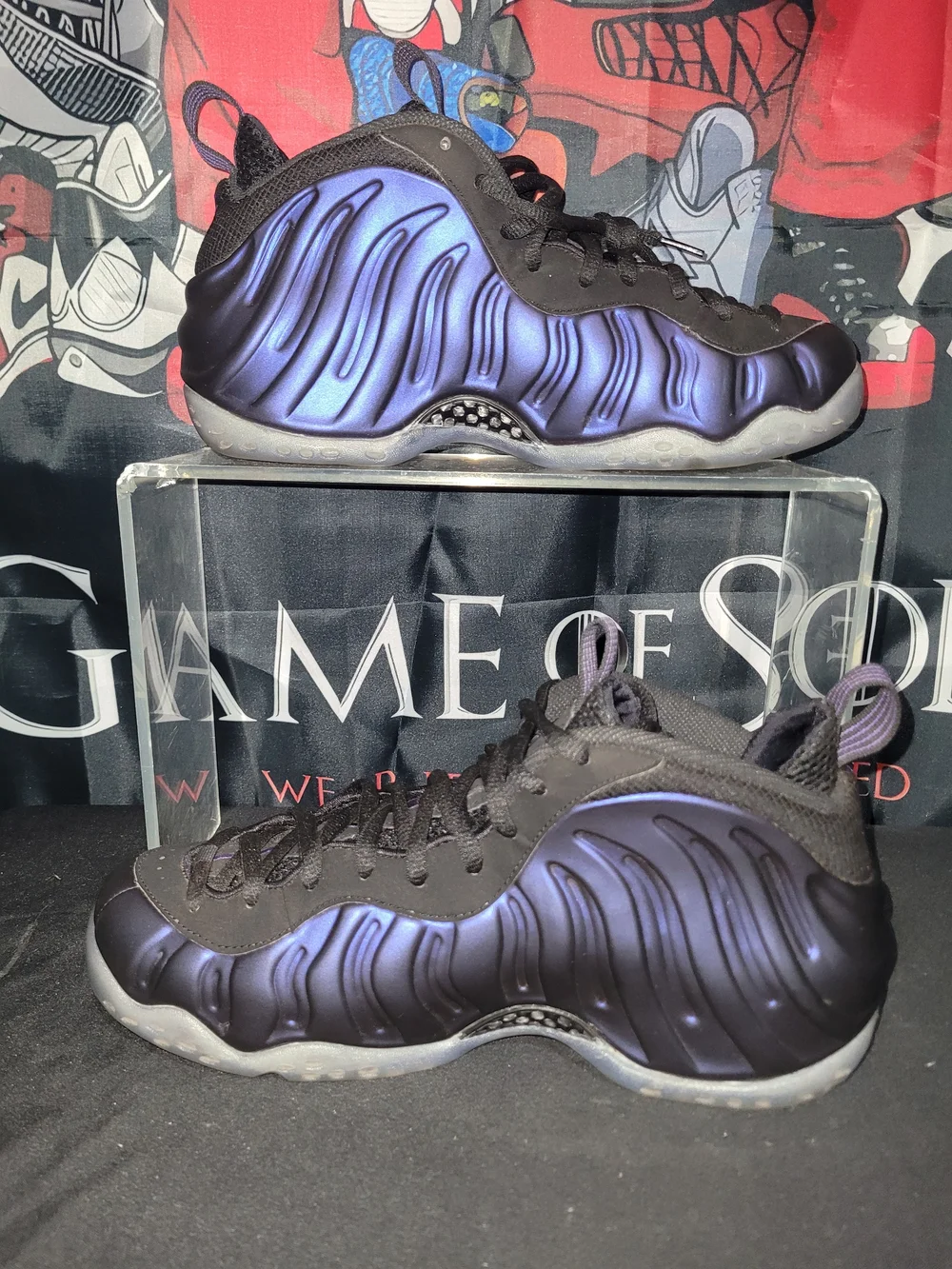 Nike Foamposite One Eggplant 2017 Basketball Shoes